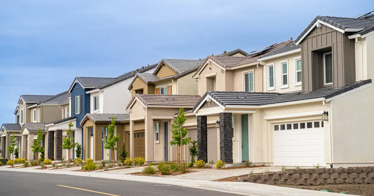 row of houses